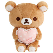San-X Universe Heart Plush - Rilakkuma