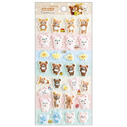 Rilakkuma Plush Photo Puffy Sticker