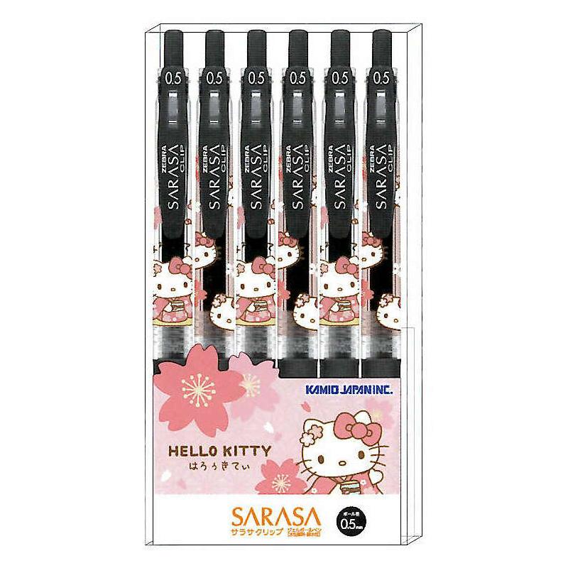 Hello Kitty SARASA Ballpoint Pen Set B