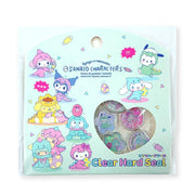 Sanrio Glitter 3D Sticker Pack [Dinosaur]