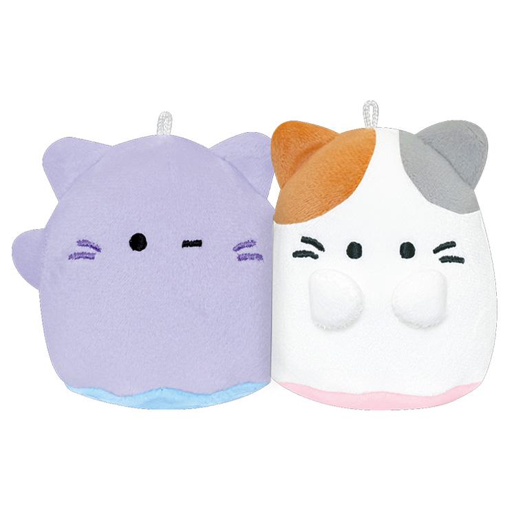 Obakenu Cats Nico Plush Mascot Set