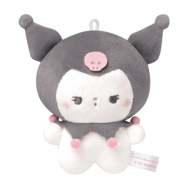 Kuromi x Mochimochi Panda Plush Mascot