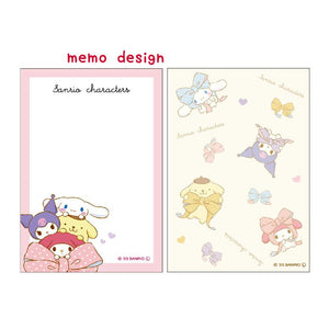 Sanrio Bow Mini Square Memo Pad