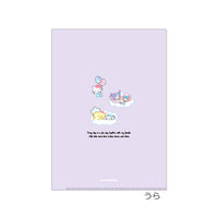 Sanrio Purple Sky Multi Clip Folder
