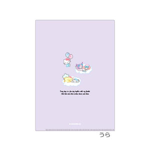 Sanrio Purple Sky Multi Clip Folder