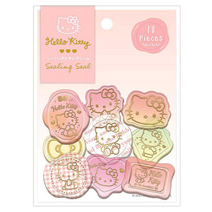 Hello Kitty Gold Stamp Sticker Flakes