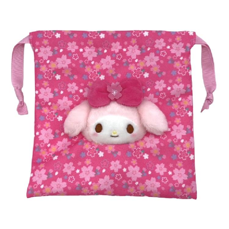 My Melody Sakura Kimono Drawstring Pouch