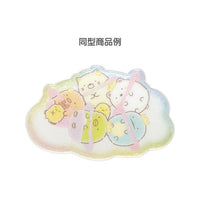 Sumikko Gurashi Rainbow Glitter Clear Sticker Sheet
