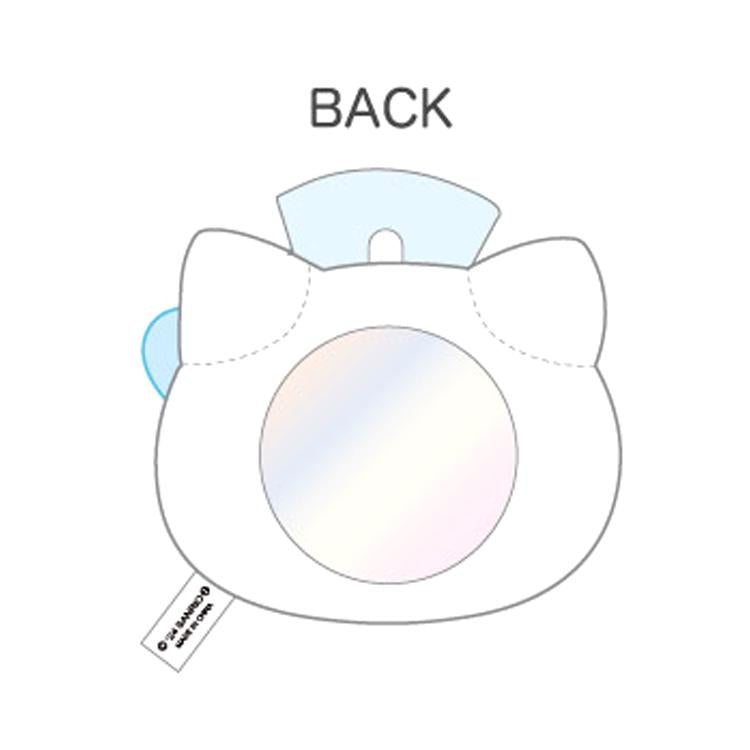 Hello Kitty 90s Face Plush Mirror [Blue Nurse] – Charms LOL