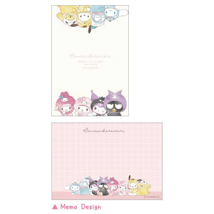 Sanrio Characters "Hugkko" Mini Memo Pad [Pink]