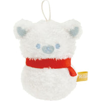 Rilakkuma Christmas Tenori Plush Ornament
