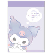 Kuromi "Do You Love Me?" Mini Memo Pad