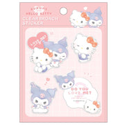 Hello Kitty & Kuromi "Do You Love Me?" Sticker Set