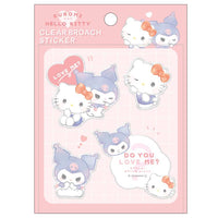Hello Kitty & Kuromi "Do You Love Me?" Sticker Set