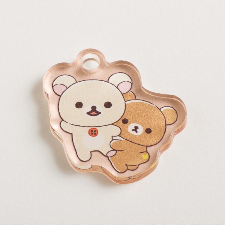 Korilakkuma & Chairoikoguma "Rainy To Sunny Days" Bead Strap