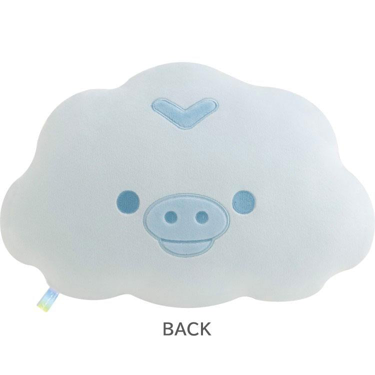 Rilakkuma & Kiiroitori "Rainy To Sunny Days" Die-cut Cushion
