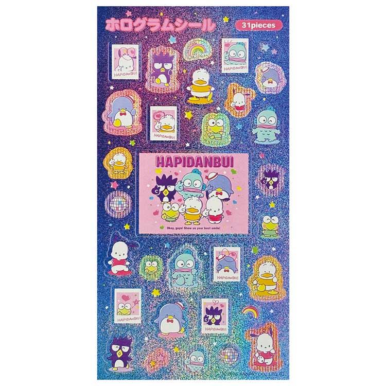 Hapidanbui Silver Holographic Sticker Sheet