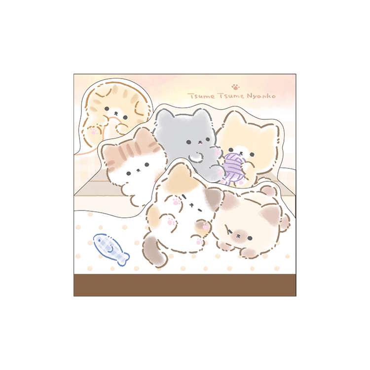 My Cat Square Memo Pad