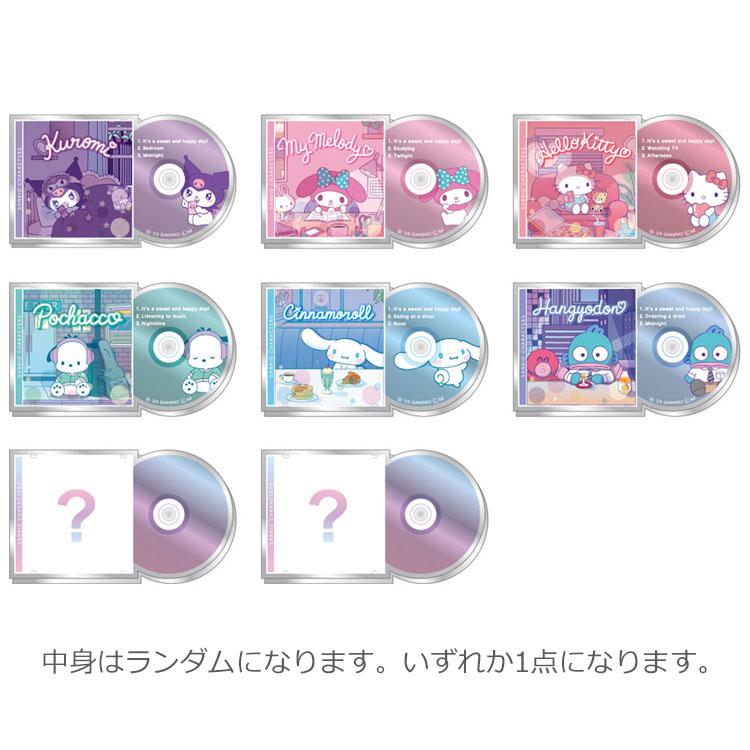 Sanrio Characters CD Case Style Acrylic Sticker Blind Box