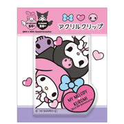 My Melody & Kuromi Happy Anniversary Acrylic Clip Holder