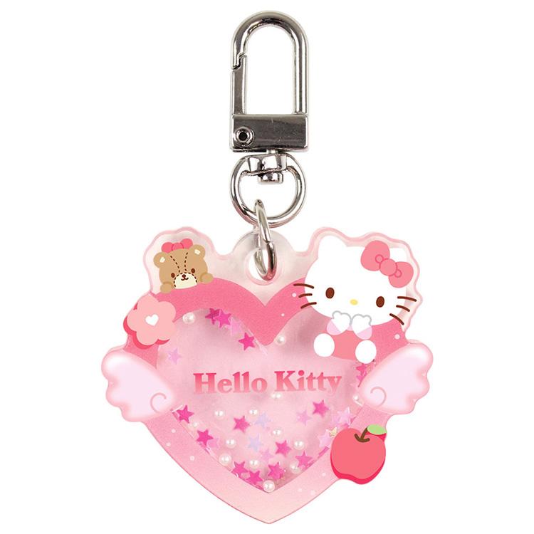 Hello Kitty Shaka Shaka Heart Keychain