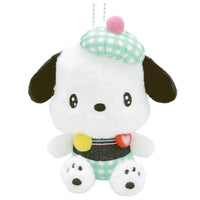 Pochacco "Gingham Denim" Plush Mascot