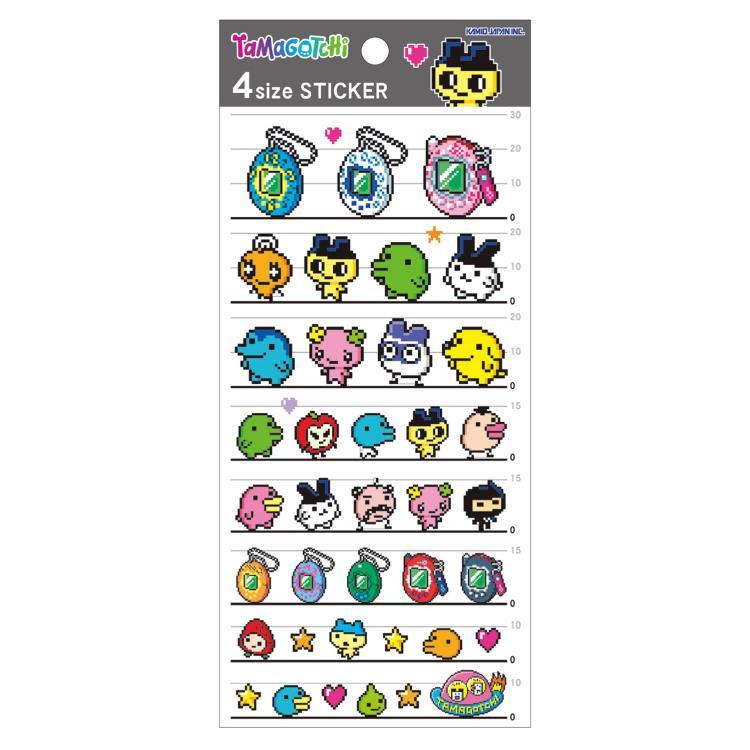 Tamagotchi Color Sticker