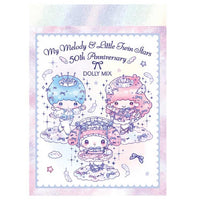 Dolly Mix "50th Anniversary of My Melody & Little Twin Stars" Mini Memo
