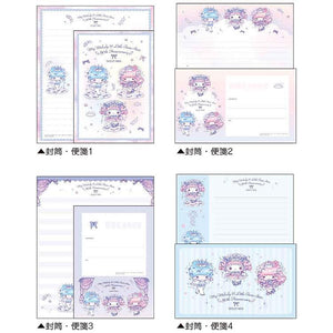 Dolly Mix "50th Anniversary of My Melody & Little Twin Stars" Letter Set