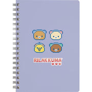 Rilakkuma Pixel Art B6 Notebook A