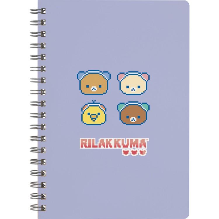 Rilakkuma Pixel Art B6 Notebook A