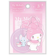 My Melody Ballet Core Clear Matte Sticker Set