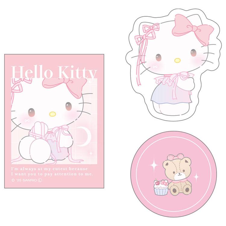 Hello Kitty Ballet Core Clear Matte Sticker Set