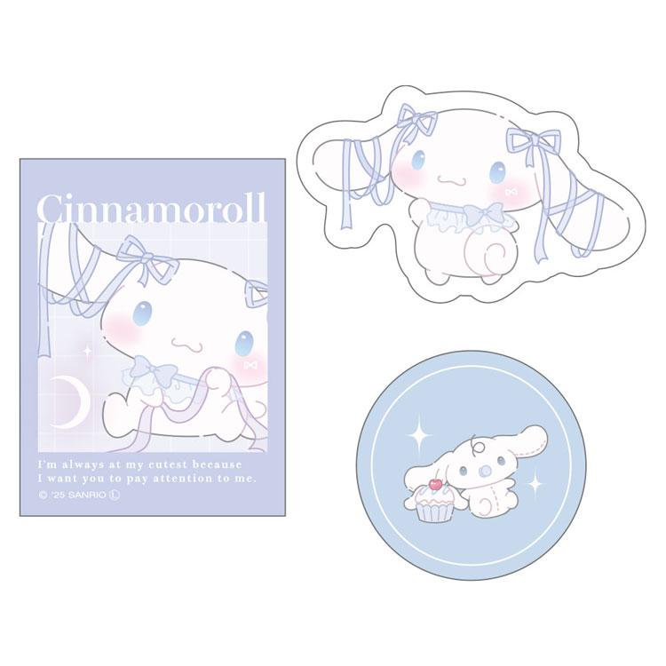 Cinnamoroll Ballet Core Clear Matte Sticker Set