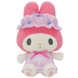 My Melody Nightcap Ribbon Large Plush