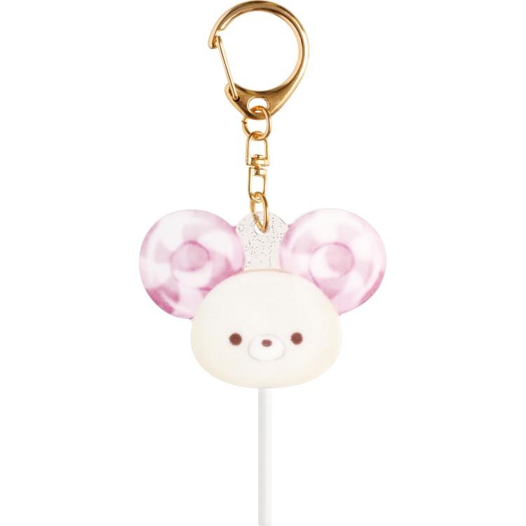 Sugarcocomuu "Lolli and Pop's Candy Day" Choo Pop Candy Acrylic Keychain [Pink]