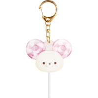 Sugarcocomuu "Lolli and Pop's Candy Day" Choo Pop Candy Acrylic Keychain [Pink]
