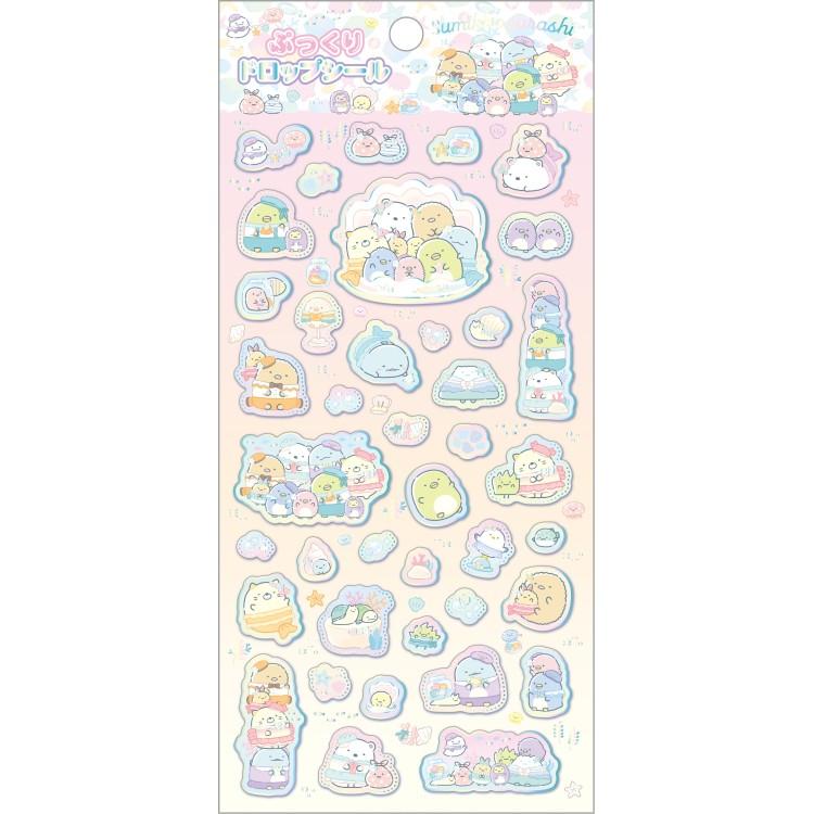 Sumikko Gurashi "Penguin Lagoon" Puffy Drop Stickers