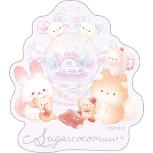 Sugarcocomuu "Lolli and Pop's Candy Day" Dome Smartphone Sticker