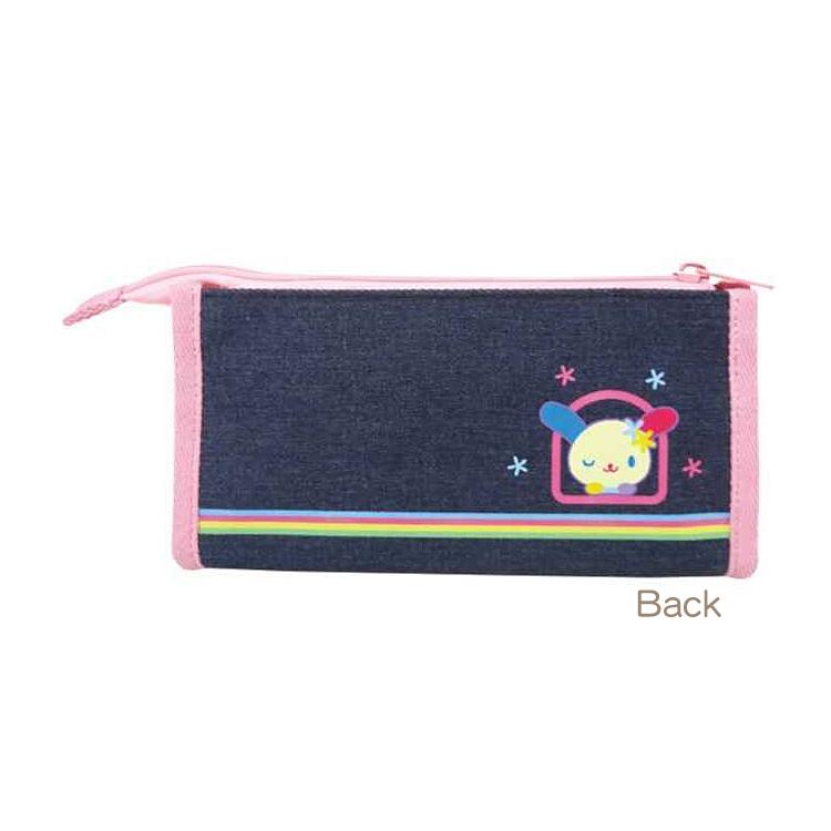 Usahana Heart Pounding Retro Denim Pouch