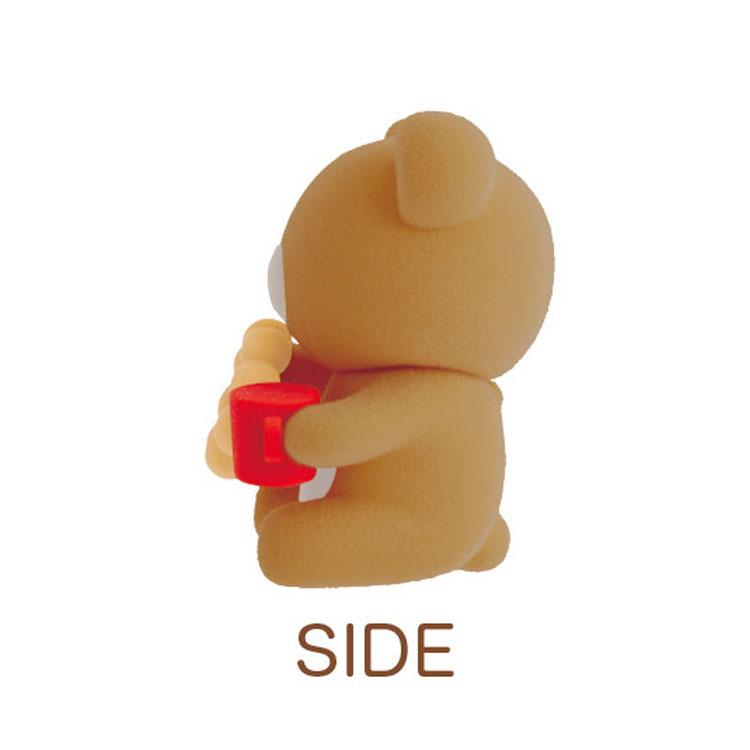 Rilakkuma x Mister Donut Flock Mini Figure