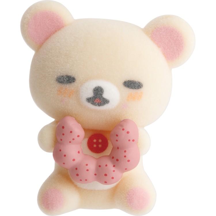 Korilakkuma x Mister Donut Flock Mini Figure