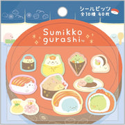 Sumikko Gurashi "Sushi Anytime Goods" Sticker Flakes