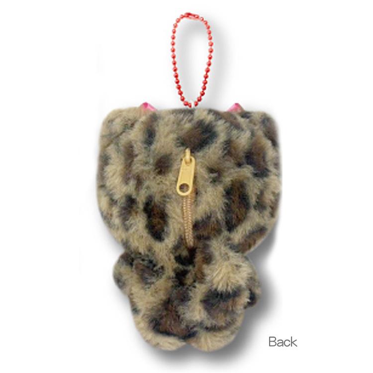 Hello Kitty Leopard Bows Plush Mascot