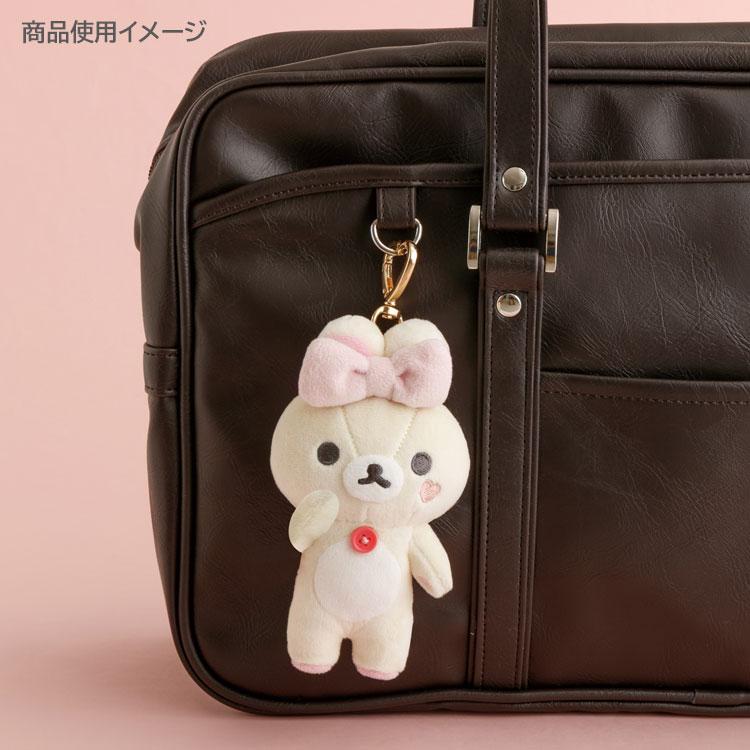 Korilakkuma "Makeup" Ribbon Plush Mascot
