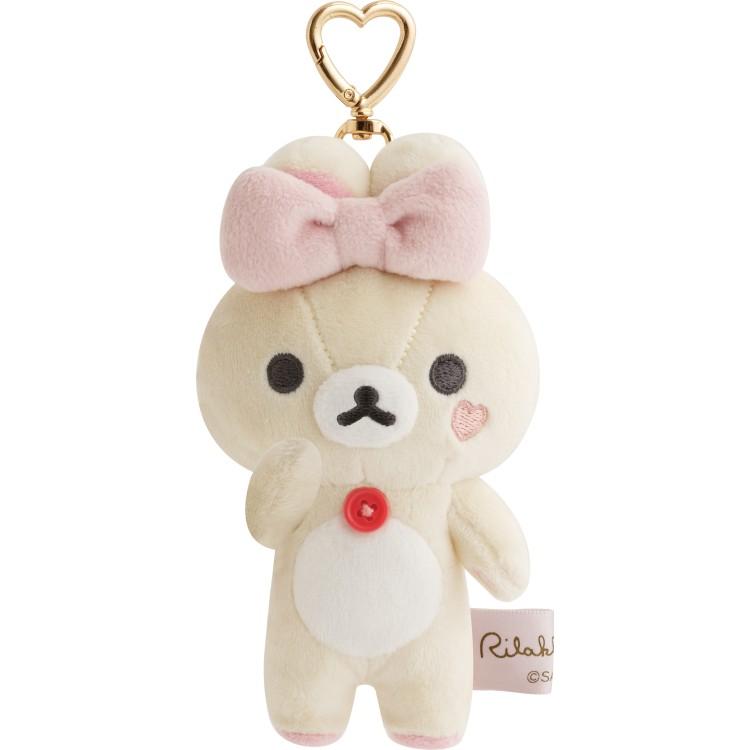 Korilakkuma "Makeup" Ribbon Plush Mascot