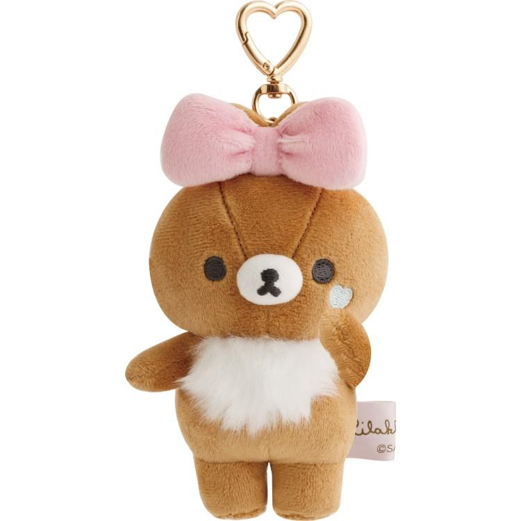 Chairoikoguma "Makeup" Ribbon Plush Mascot