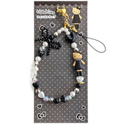 Hello Kitty Style Up Phone Strap [Black]