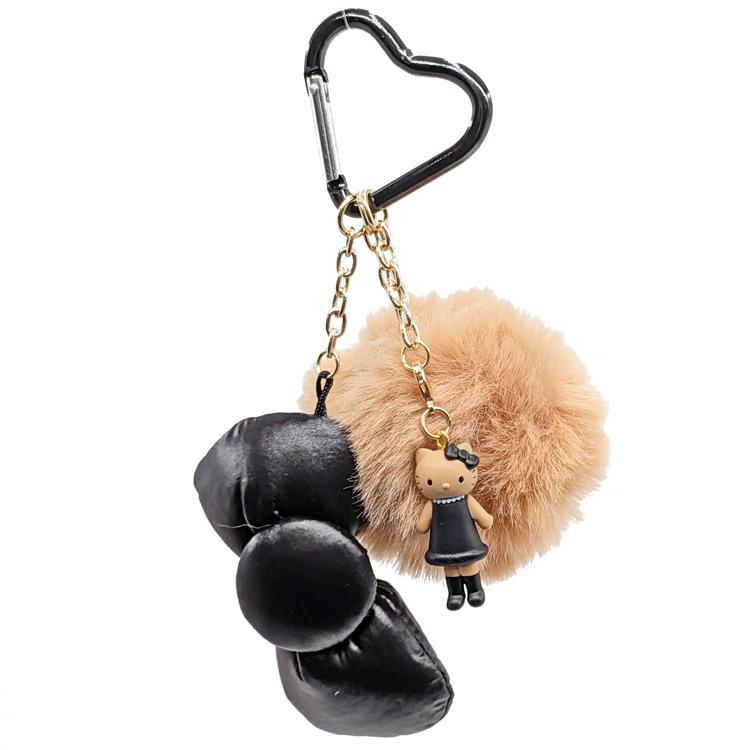 Hello Kitty Style Up Ribbon Strap [Black]