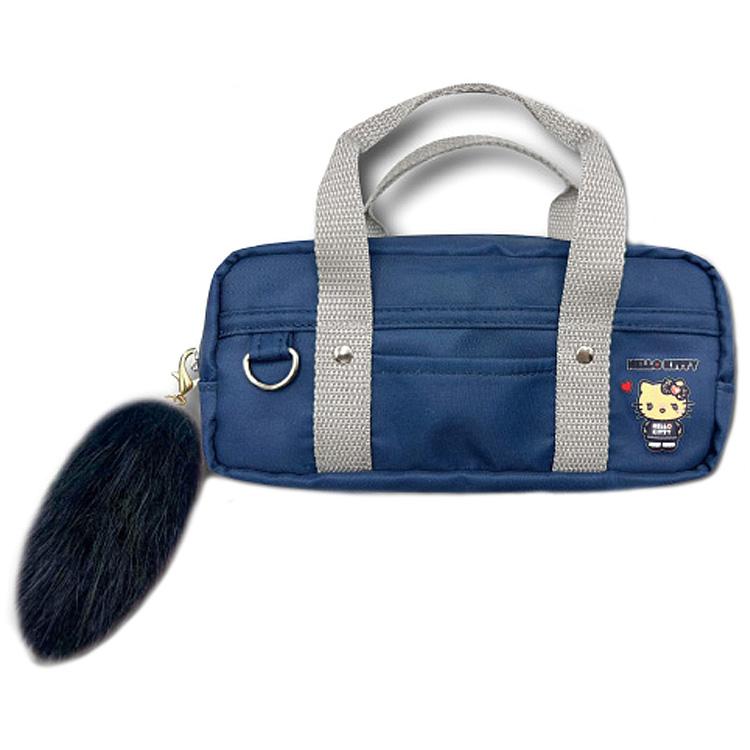Leopard Hello Kitty Y2K School Bag Multi Pouch